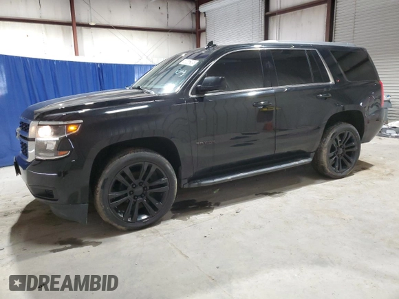2019 Chevrolet Tahoe LT z VIN 1GNSKBKC2KR392443, wystawiony jako Copart lot #50066205 z przebiegiem 112 375 mil mil oraz Czysty tytuł • Clean title. Historia ofert i sprzedaży dostępna na DreamBid. Obrazek 1.