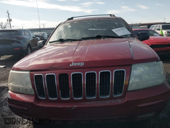 2002 Jeep Grand Cherokee Limited with VIN 1J4GX58S82C228062, listed as a IAAI auction lot 41657705 with 168,991 mi miles and . Bid and sale history available at DreamBid. Image 13.