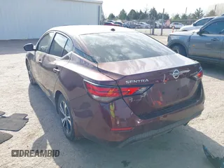 2021 Nissan Sentra SV z VIN 3N1AB8CV7MY253545, wystawiony jako IAAI lot #41869144 z przebiegiem 89 733 mil mil oraz . Historia ofert i sprzedaży dostępna na DreamBid. Obrazek 3.