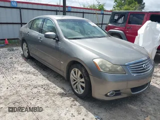 2008 Infiniti M with VIN JNKAY01E18M603503, listed as a IAAI auction lot 42262108 with Not provided miles and . Bid and sale history available at DreamBid. Image 1.