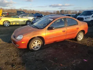 2000 Dodge Neon Highline with VIN 1B3ES46CXYD687325, listed as a Copart auction lot 82976764 with 43,964 mi miles and Salvage Title. Bid and sale history available at DreamBid. Image 1.