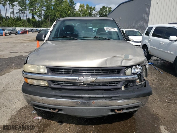 2000 Chevrolet Silverado 1500 with VIN 1GCEK14V1YZ341121, listed as a Copart auction lot 68651164 with 216,689 mi miles and Salvage Title. Bid and sale history available at carsss.com. Image 5.
