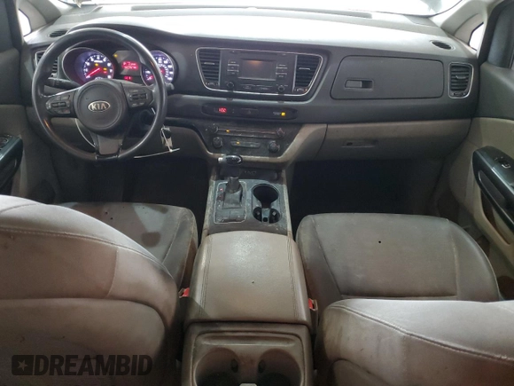 2015 Kia Sedona LX with VIN KNDMB5C10F6043899, listed as a Copart auction lot 53853005 with 152,788 mi miles and Clean Title. Bid and sale history available at DreamBid. Image 8.