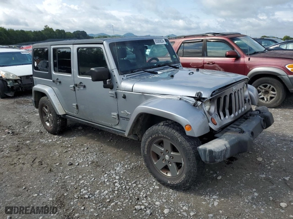 2013 Jeep Wrangler Unlimited Sport with VIN 1C4BJWDG1DL601972, listed as a Copart auction lot 65069824 with 166,274 mi miles and Salvage Title. Bid and sale history available at carsss.com. Image 4.