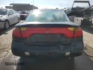 2001 Saturn SC with VIN 1G8ZR12721Z295252, listed as a Copart auction lot 82608074 with 137,076 mi miles and Salvage Title. Bid and sale history available at carsss.com. Image 6.