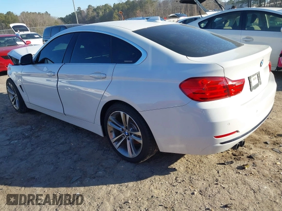 2016 BMW 4 Series 428i with VIN WBA4A9C56GGL87968, listed as a IAAI auction lot 41441524 with 134,065 mi miles. Bid and sale history available at carsss.com. Image 3.