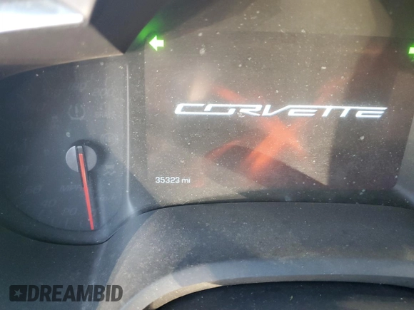 2018 Chevrolet Corvette 1LT with VIN 1G1YB2D7XJ5103391, listed as a Copart auction lot 69462814 with 35,323 mi miles and Clean Title. Bid and sale history available at carsss.com. Image 9.