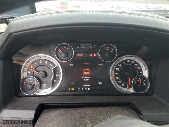 2015 Ram 2500 Laramie with VIN 3C6UR5NL9FG639884, listed as a Copart auction lot 80515144 with 73,292 mi miles and Salvage Title. Bid and sale history available at carsss.com. Image 9.