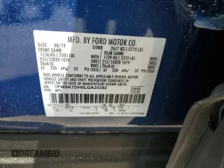 2020 Ford Explorer XLT z VIN 1FMSK7DH0LGA35382, wystawiony jako Copart lot #52282075 z przebiegiem 93 788 mil mil oraz Szkoda całkowita • Salvage title. Historia ofert i sprzedaży dostępna na DreamBid. Obrazek 13.