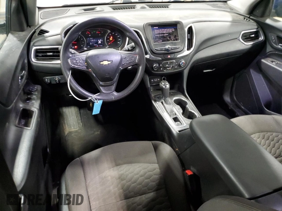 2021 Chevrolet Equinox LT with VIN 2GNAXUEV3M6143606, listed as a Copart auction lot 52160375 with 90,449 mi miles and Salvage Title. Bid and sale history available at DreamBid. Image 8.