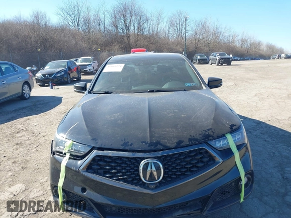 2018 Acura TLX w/Advance Pkg with VIN 19UUB3F85JA801000, listed as a IAAI auction lot 41665274 with 81,627 mi miles. Bid and sale history available at carsss.com. Image 13.