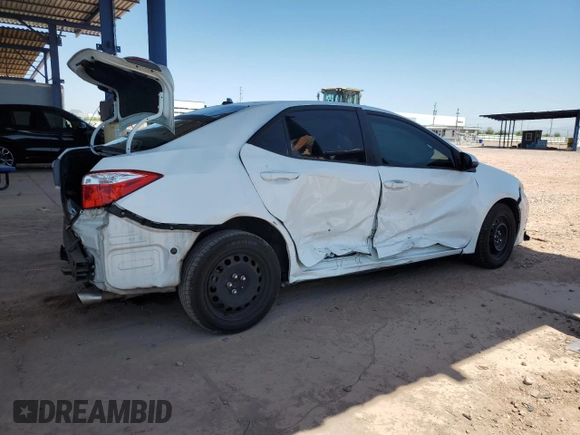 2016 Toyota Corolla L with VIN 2T1BURHE9GC510168, listed as a Copart auction lot 62589405 with 177,605 mi miles and Salvage title. Bid and sale history available at DreamBid. Image 3.