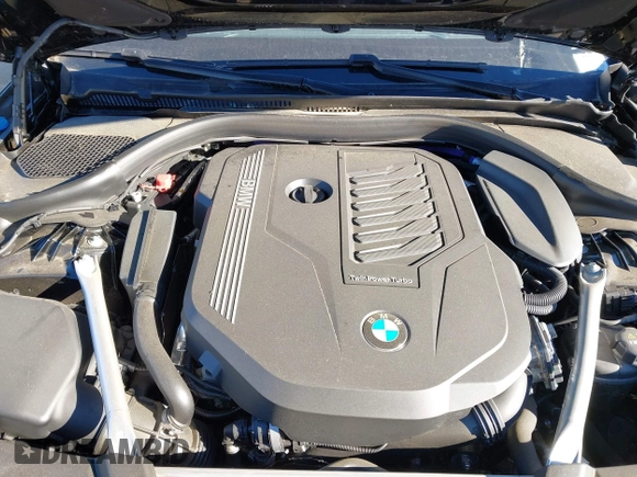 2023 BMW 5 Series 540i xDrive with VIN WBA73BJ02PWY04028, listed as a IAAI auction lot 41327638 with 7,610 mi miles and . Bid and sale history available at carsss.com. Image 10.