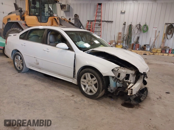 2010 Chevrolet Impala LT with VIN 2G1WB5EK8A1172156, listed as a IAAI auction lot 42013073 with 159,703 mi miles and . Bid and sale history available at DreamBid. Image 1.