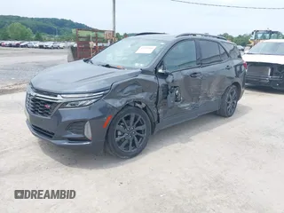 2023 Chevrolet Equinox RS with VIN 3GNAXWEG6PS151668, listed as a IAAI auction lot 42699384 with 31,949 mi miles and . Bid and sale history available at DreamBid. Image 18.