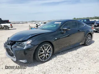 2017 Lexus RC 350 z VIN JTHHE5BC3H5014870, wystawiony jako Copart lot #57279895 z przebiegiem 50 455 mil mil oraz Szkoda całkowita • Salvage title. Historia ofert i sprzedaży dostępna na DreamBid. Obrazek 1.