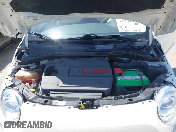 2012 FIAT 500 Lounge with VIN 3C3CFFER2CT384610, listed as a IAAI auction lot 42369091 with 116,870 mi miles and . Bid and sale history available at DreamBid. Image 10.