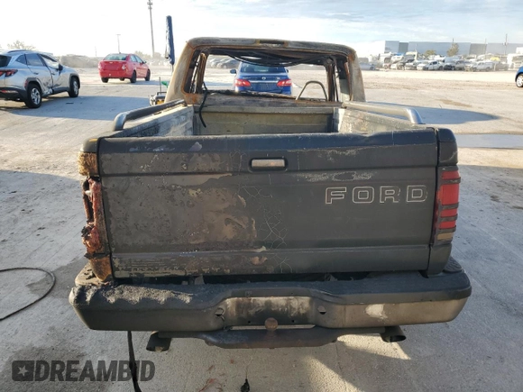 1995 Ford F-150 with VIN 1FTEX15N4SKB61115, listed as a Copart auction lot 88671065 with 0 mi miles and Non Repairable. Bid and sale history available at carsss.com. Image 6.