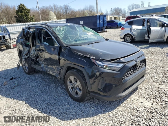 2024 Toyota RAV4 XLE with VIN 2T3P1RFV9RC399858, listed as a Copart auction lot 48606405 with 22,669 mi miles and Salvage Title. Bid and sale history available at carsss.com. Image 4.