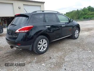 2013 Nissan Murano SV with VIN JN8AZ1MW9DW319306, listed as a IAAI auction lot 42207963 with 153,232 mi miles and . Bid and sale history available at carsss.com. Image 4.