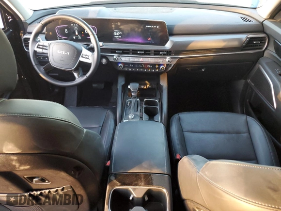 2024 Kia Telluride LX with VIN 5XYP24GC5RG525496, listed as a Copart auction lot 80153234 with 6,445 mi miles and Clean title. Bid and sale history available at DreamBid. Image 8.