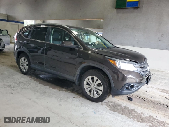 2013 Honda CR-V EX-L z VIN 5J6RM4H70DL025581, wystawiony jako Copart lot #56780525 z przebiegiem 100 847 mil mil oraz Szkoda całkowita • Salvage title. Historia ofert i sprzedaży dostępna na DreamBid. Obrazek 4.