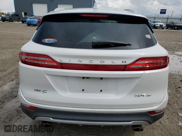 2017 Lincoln MKC Select with VIN 5LMCJ2D95HUL35749, listed as a Copart auction lot 51173265 with 116,192 mi miles and Salvage Title. Bid and sale history available at DreamBid. Image 6.