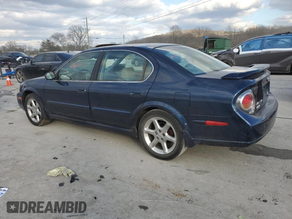 2003 Nissan Maxima SE z VIN JN1DA31A33T434264, wystawiony jako Copart lot #42189665 z przebiegiem 230 582 mil mil oraz Czysty tytuł • Clean title. Historia ofert i sprzedaży dostępna na DreamBid. Obrazek 2.