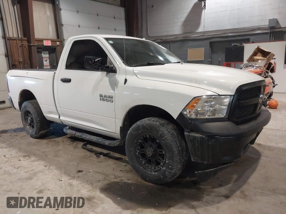 2014 Ram 1500 Express with VIN 3C6JR6AG7EG310097, listed as a IAAI auction lot 41409343 with 134,140 mi miles and . Bid and sale history available at DreamBid. Image 1.