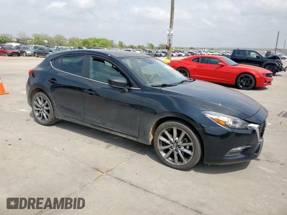2018 Mazda 3 Touring with VIN 3MZBN1L34JM167673, listed as a Copart auction lot 51228195 with 87,427 mi miles and Clean Title. Bid and sale history available at DreamBid. Image 4.