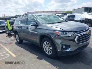 2020 Chevrolet Traverse LT Cloth with VIN 1GNERGKW7LJ133074, listed as a IAAI auction lot 41945153 with 78,983 mi miles. Bid and sale history available at carsss.com. Image 1.