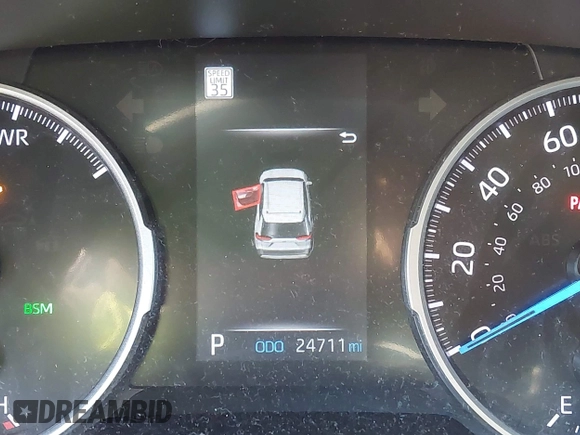 2022 Toyota RAV4 Hybrid XLE with VIN 4T3RWRFV2NU066761, listed as a IAAI auction lot 42784621 with 24,711 mi miles and . Bid and sale history available at DreamBid. Image 16.