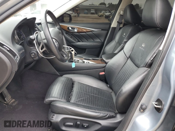 2014 Infiniti Q50 Hybrid Sport with VIN JN1AV7AP5EM690955, listed as a Copart auction lot 85952704 with 102,810 mi miles and Clean Title. Bid and sale history available at carsss.com. Image 7.