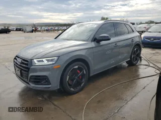 2019 Audi SQ5 Prestige with VIN WA1C4AFY4K2121992, listed as a Copart auction lot 76126963 with 38,926 mi miles and . Bid and sale history available at DreamBid. Image 1.
