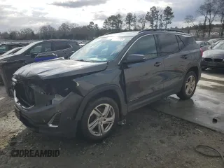 2019 GMC Terrain SLE with VIN 3GKALTEX5KL293827, listed as a Copart auction lot 47349295 with 105,528 mi miles and Salvage Title. Bid and sale history available at carsss.com. Image 1.