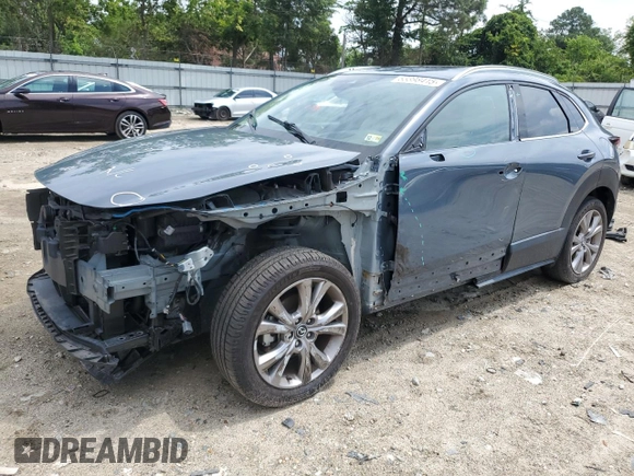 2021 Mazda CX-30 Premium with VIN 3MVDMBDL6MM310113, listed as a Copart auction lot 63398415 with 45,130 mi miles and Salvage title. Bid and sale history available at DreamBid. Image 1.