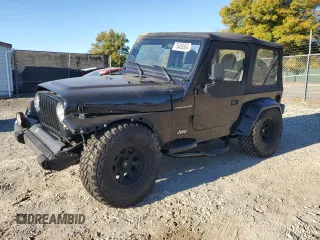 2002 Jeep Wrangler SE with VIN 1J4FA29P22P764181, listed as a Copart auction lot 76469364 with 134,275 mi miles and Salvage Title. Bid and sale history available at carsss.com. Image 1.