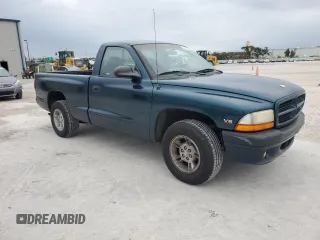 1997 Dodge Dakota with VIN 1B7FL26X1VS151362, listed as a Copart auction lot 88456545 with 177,289 mi miles and Salvage Title. Bid and sale history available at carsss.com. Image 4.