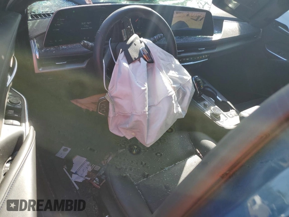 2024 Cadillac XT4 FWD Sport with VIN 1GYFZER40RF230208, listed as a Copart auction lot 80385984 with Not provided miles and Non repairable. Bid and sale history available at DreamBid. Image 8.