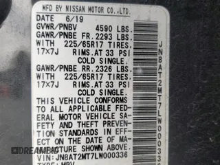 2020 Nissan Rogue S with VIN JN8AT2MT7LW000336, listed as a Copart auction lot 49657095 with 142,930 mi miles and Salvage Title. Bid and sale history available at carsss.com. Image 15.