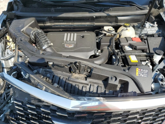 2023 Cadillac XT5 AWD Premium Luxury with VIN 1GYKNDR40PZ152982, listed as a Copart auction lot 69569914 with 24,829 mi miles and Salvage Title. Bid and sale history available at DreamBid. Image 11.