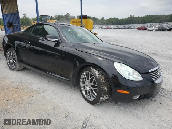 2005 Lexus SC with VIN JTHFN48Y150069492, listed as a Copart auction lot 61017784 with 51,422 mi miles and Salvage Title. Bid and sale history available at carsss.com. Image 4.