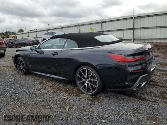 2019 BMW 8 Series M850i xDrive with VIN WBAFY4C58KBX39395, listed as a Copart auction lot 74088834 with 27,413 mi miles and Salvage title. Bid and sale history available at DreamBid. Image 2.