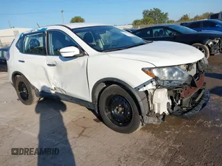 2015 Nissan Rogue S with VIN KNMAT2MT1FP573145, listed as a IAAI auction lot 41473374 with 19,395 mi miles. Bid and sale history available at carsss.com. Image 6.