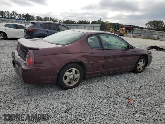 2003 Chevrolet Monte Carlo SS with VIN 2G1WX12K139345227, listed as a Copart auction lot 74291314 with 130,606 mi miles and Salvage Title. Bid and sale history available at carsss.com. Image 3.