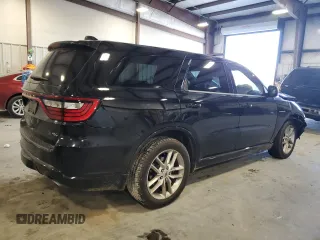 2021 Dodge Durango R/T with VIN 1C4SDHCTXMC608050, listed as a Copart auction lot 46570555 with 93,197 mi miles and Salvage Title. Bid and sale history available at DreamBid. Image 3.