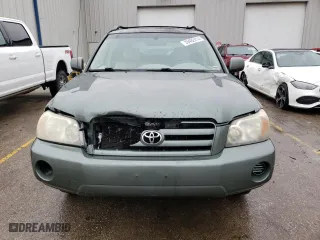 2005 Toyota Highlander with VIN JTEGP21A950088501, listed as a Copart auction lot 39482414 with 257,411 mi miles and Salvage Title. Bid and sale history available at carsss.com. Image 5.
