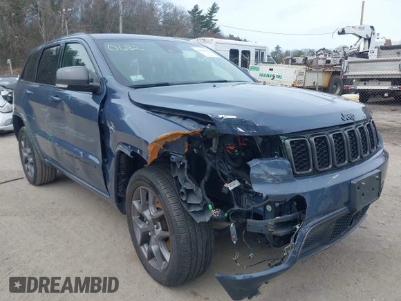 2021 Jeep Grand Cherokee Limited z VIN 1C4RJFBG1MC565928, wystawiony jako IAAI lot #41814256 z przebiegiem 70 324 mil mil oraz . Historia ofert i sprzedaży dostępna na DreamBid. Obrazek 1.