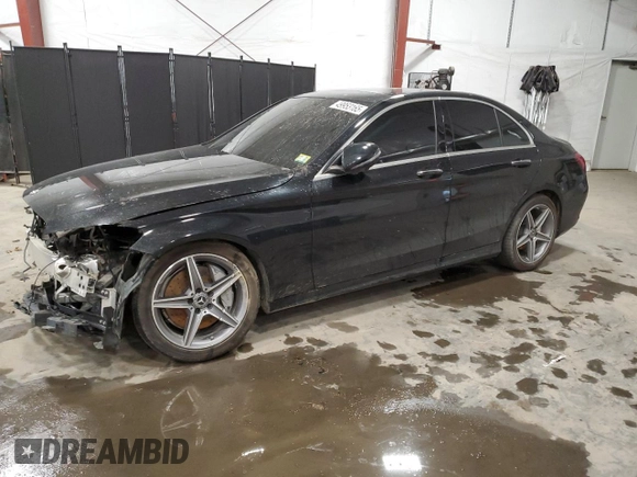 2018 Mercedes-Benz C 300 with VIN 55SWF4KB9JU258906, listed as a Copart auction lot 49953165 with 40,492 mi miles and Salvage Title. Bid and sale history available at DreamBid. Image 1.