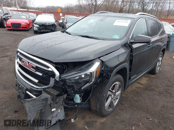 2018 GMC Terrain SLT with VIN 3GKALVEV5JL345563, listed as a IAAI auction lot 41675286 with 86,356 mi miles. Bid and sale history available at carsss.com. Image 20.